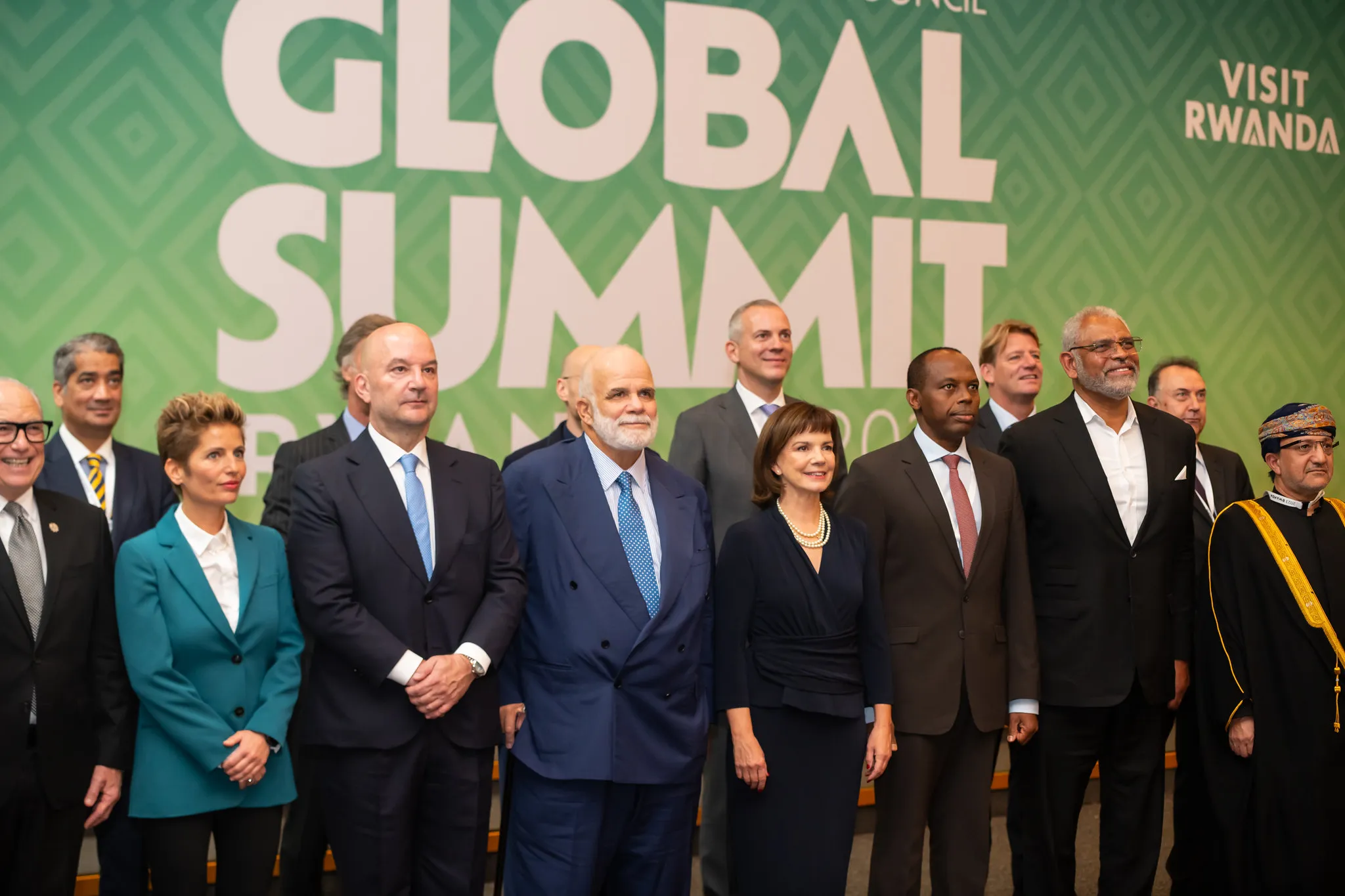 Manfredi at Global Summit family photo