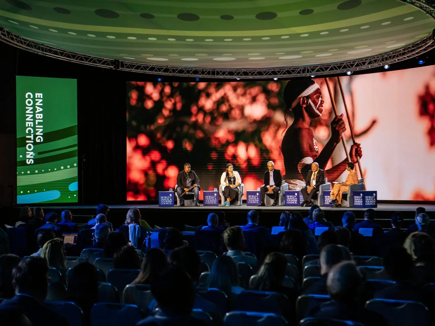 A panel at a Global Summit Event