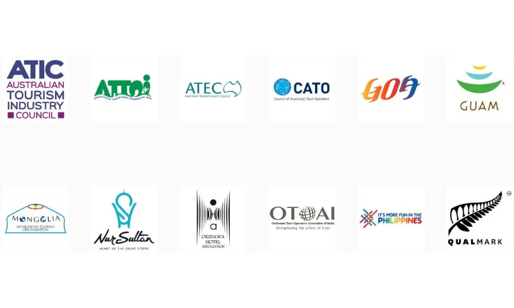 Asia-pacific logo grid