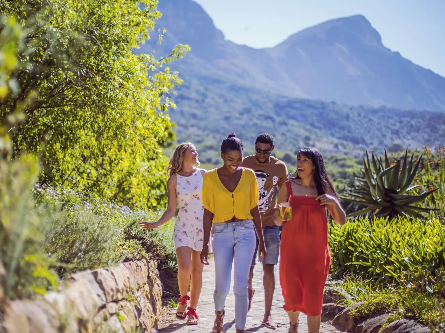 Group of happy people