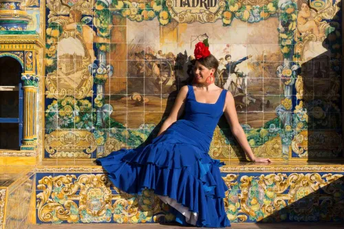 Flamenco dancer, Madrid, Spain