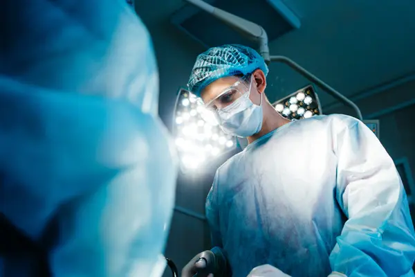 Surgeons at a hospital